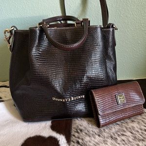 Dooney & Burke purse and wallet